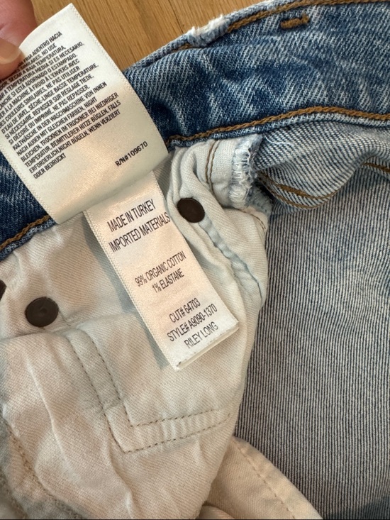 AGOLDE Riley High Rise Straight Jeans - Picture 6 of 7